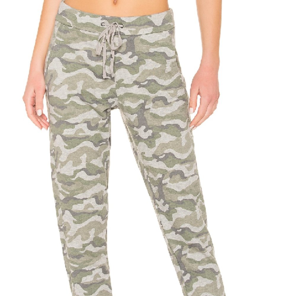 Bobi Vintage Camo Joggers Army Sz: Small